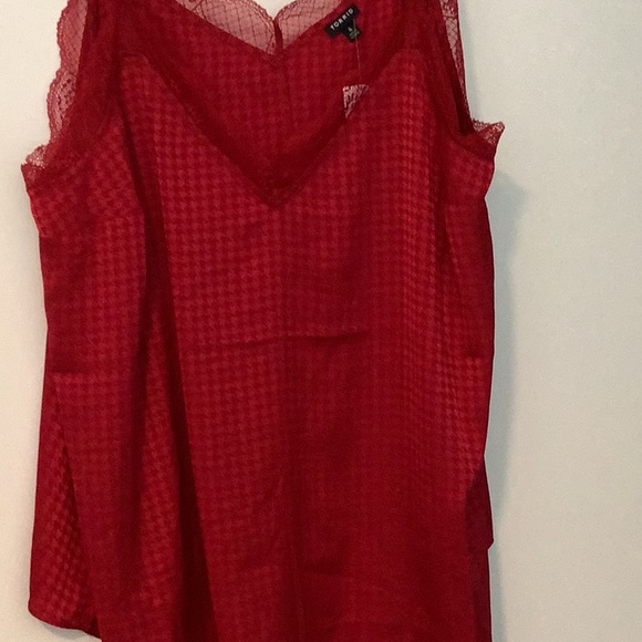 Sleeveless Lace Top with Pattern NWT Size Plus 4X - Picture 5 of 5